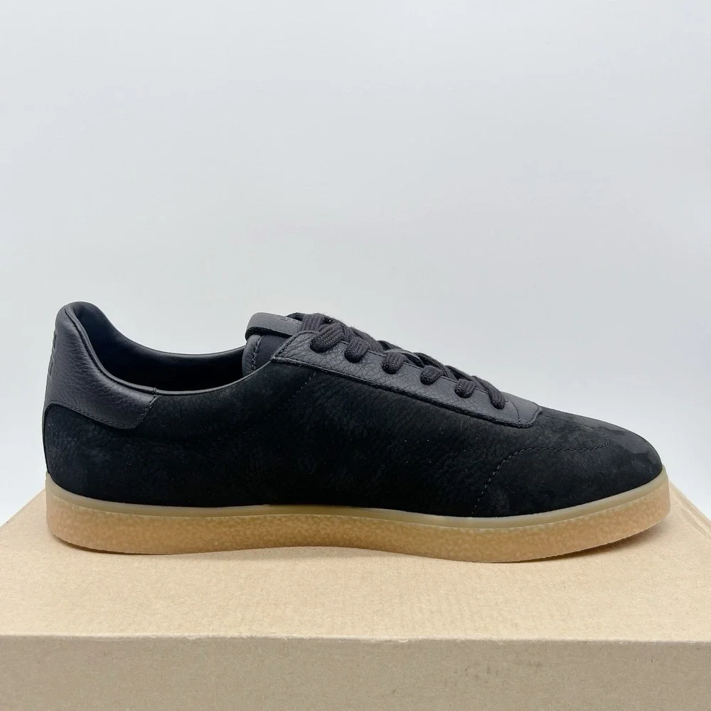 Givenchy Town Men's Designer Fashion Sneakers Black Nubuck Leather EU 43 US 10